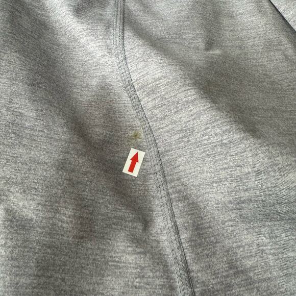 Lululemon Heathered Grey Indigo Happy Hatha Harem Athletica Crop Pants Size 6 - Picture 8 of 10